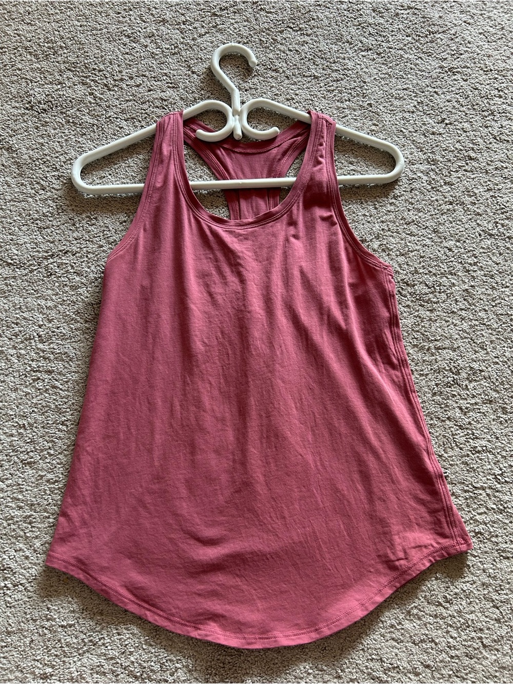 Lululemon Love Tank Pleated-Size 2-Cherry Tint 🍒